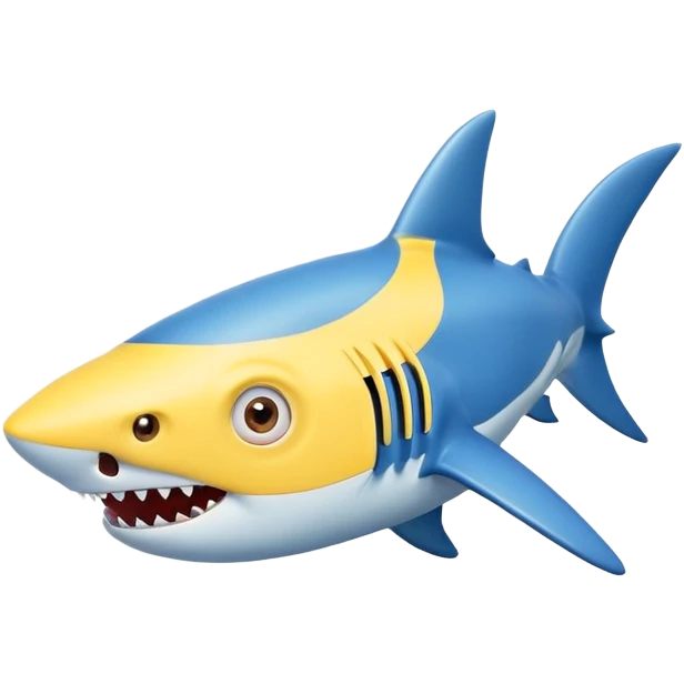 A minion and a shark combined emoji