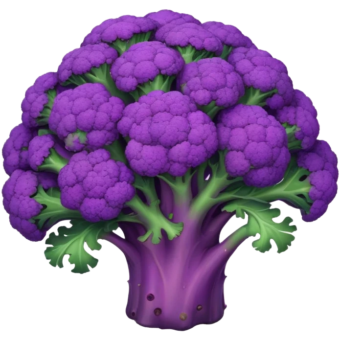 cosmic purple brokkoli emoji