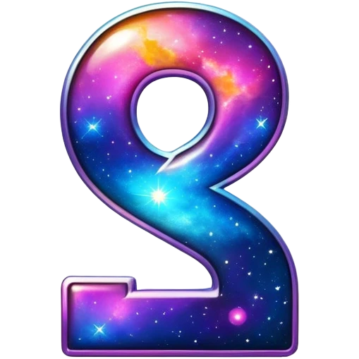 number 42 with cosmic universe background emoji