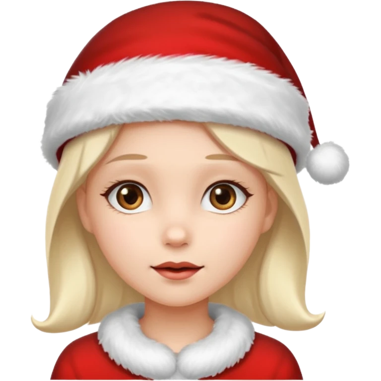 Christmas Girly emoji