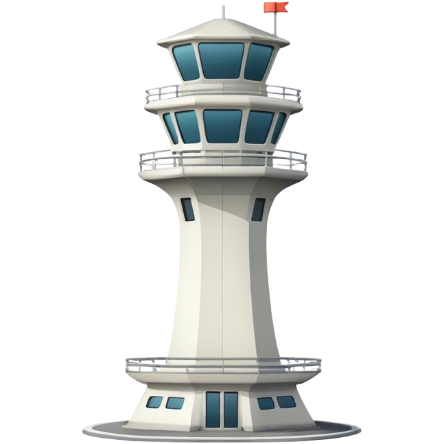 air traffic control tower emoji