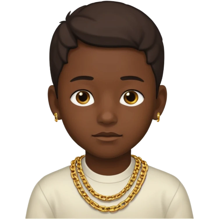The rapper young boy  emoji