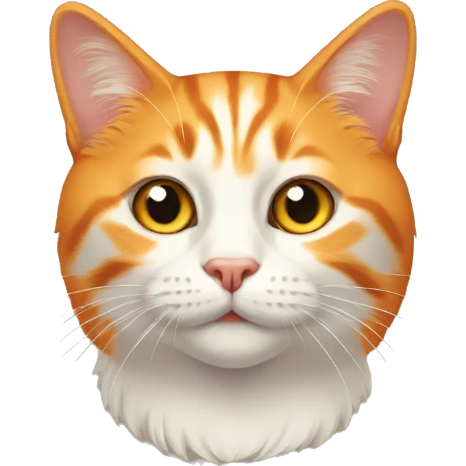 orange-cat emoji