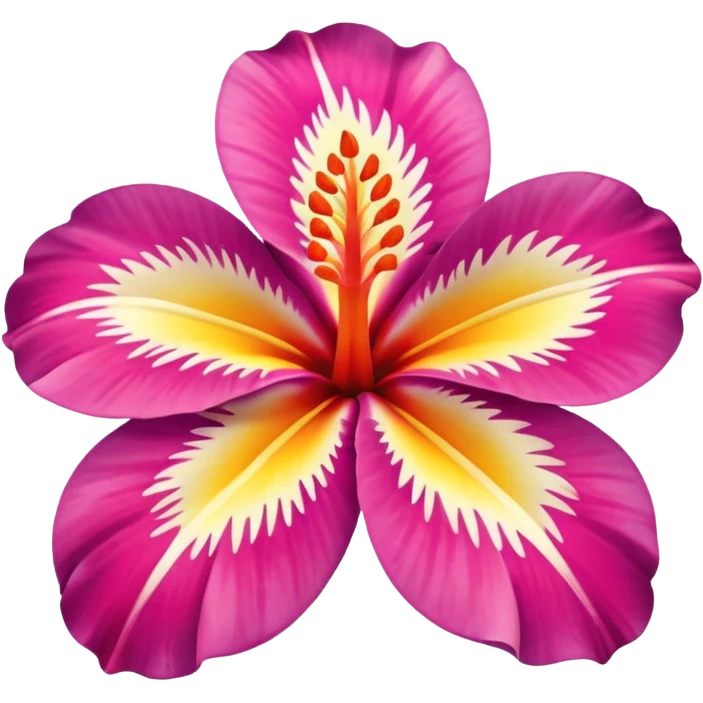 Hawaiian flower emoji