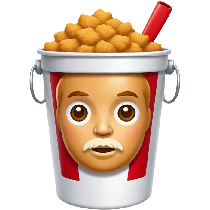 a kfc bucket emoji emoji