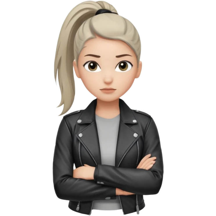 คาแรกเตอร์: สายลุย มั่นใจ ฉลาด สุขุม
ลุคอิโมจิ:

สีตาสีเทาอ่อน เห็นชัดเจนมาก

คิ้วได้รูป มองแล้วดูสตรอง

ผมหางม้าสู

ลุคสตรีทแฟชั่น
ผิวขาวอมชมพู

ท่าโพสกอดอก
ฟีล: Girl Boss, cool beauty, minimal but powerful emoji