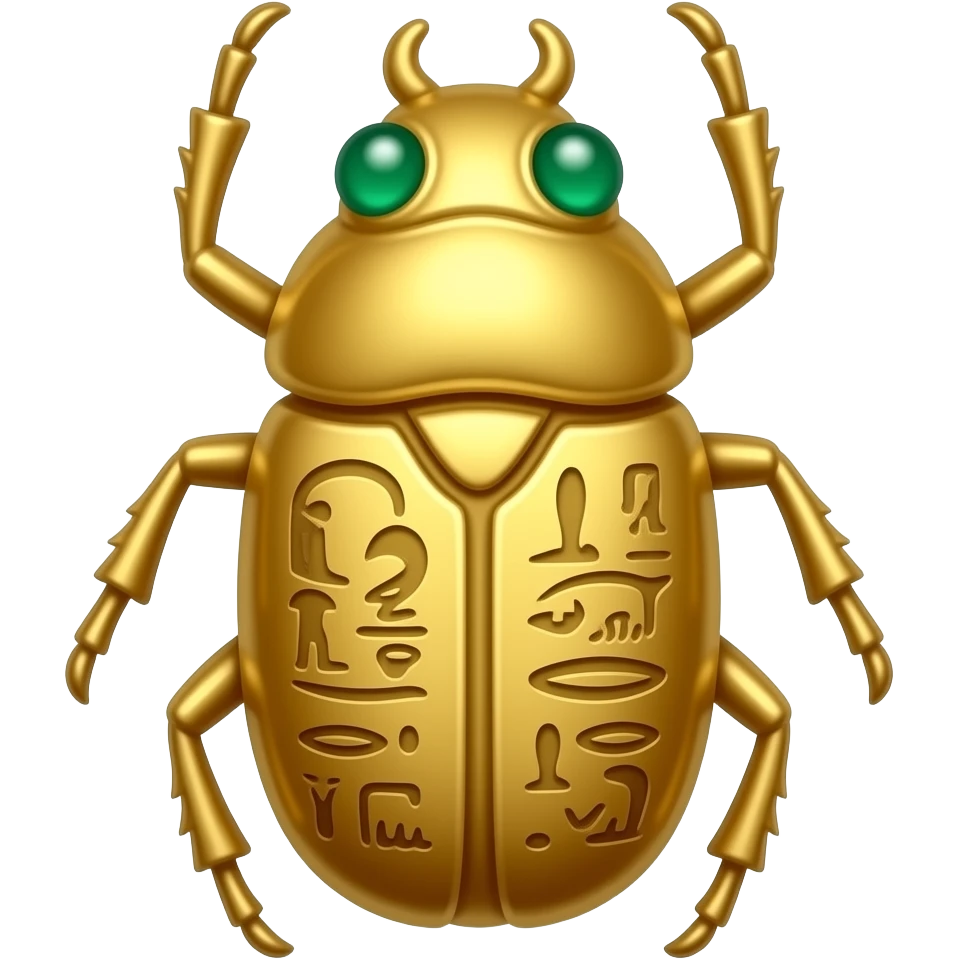 scarab amulet emoji