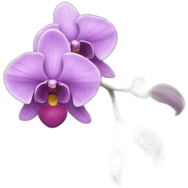 Orchidea that looks like it came from the Avatar movie emoji