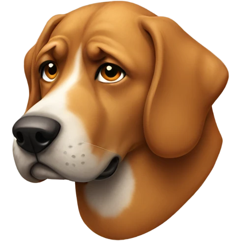 Big dog resting emoji