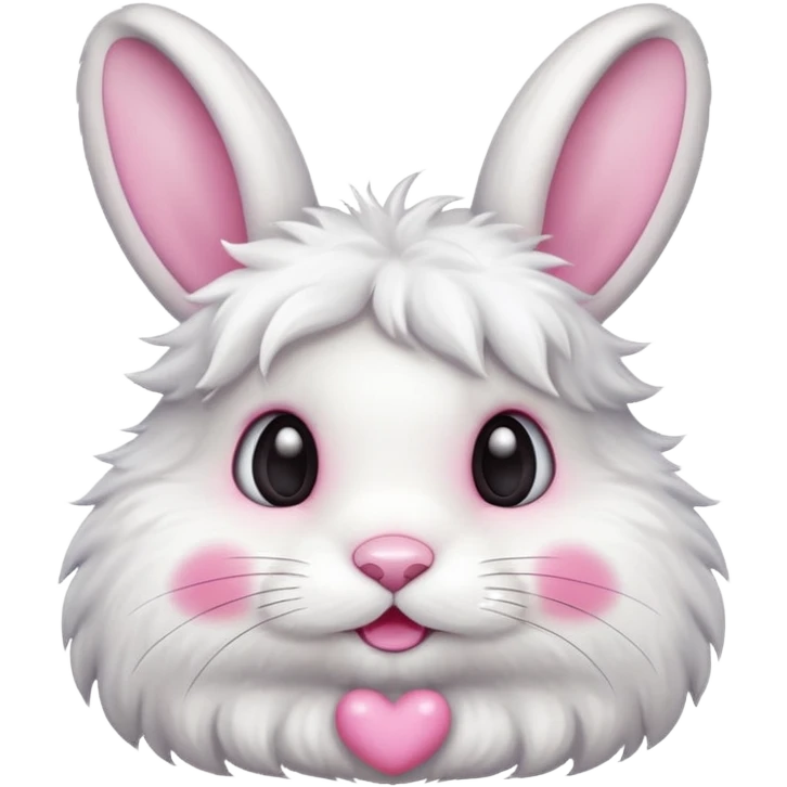a cute bunny emoji