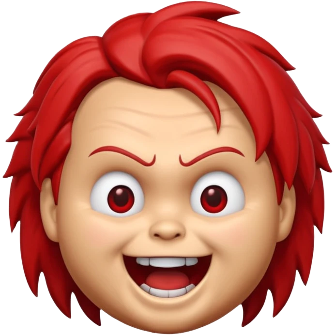 Un emojin de chuky emoji