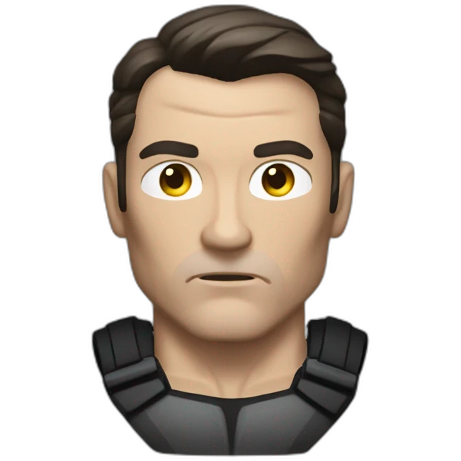 bruce wayne muscular emoji