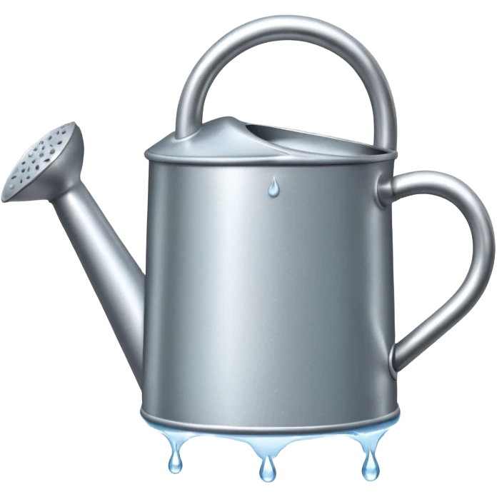 watering can with water coming from it emoji