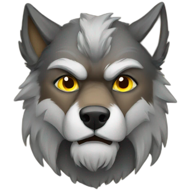 wolf Viking emoji