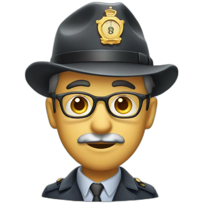 detective stationmaster emoji