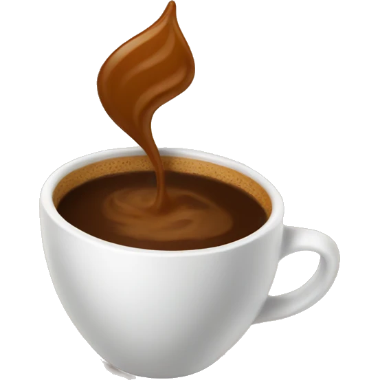 Fall coffe emoji