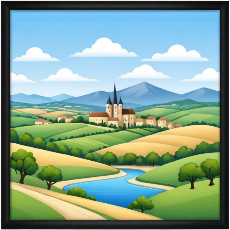Franska Landskap emoji