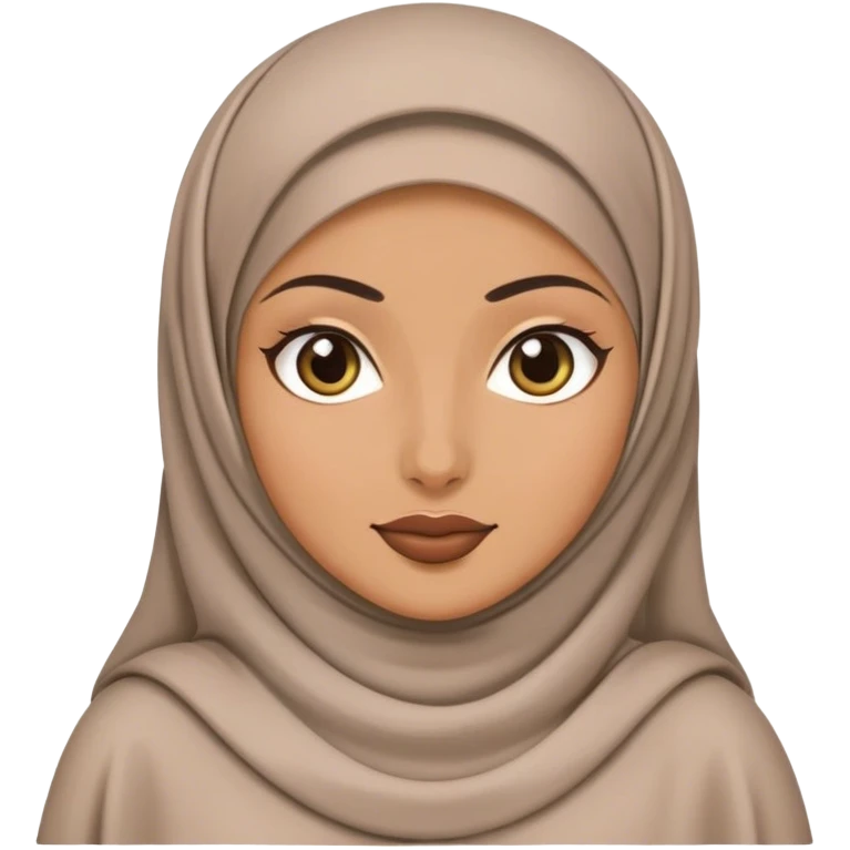 abaya avec hijab emoji