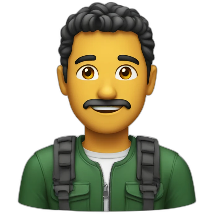ولد يرتدي قبعة حمراء emoji