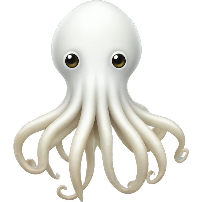 White squid emoji