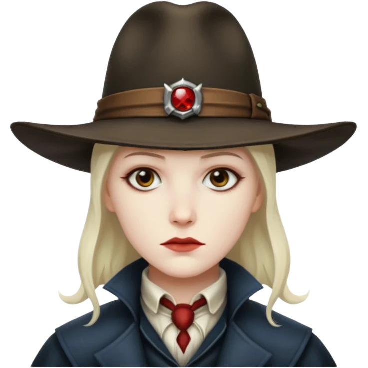 van helsing, serious emoji