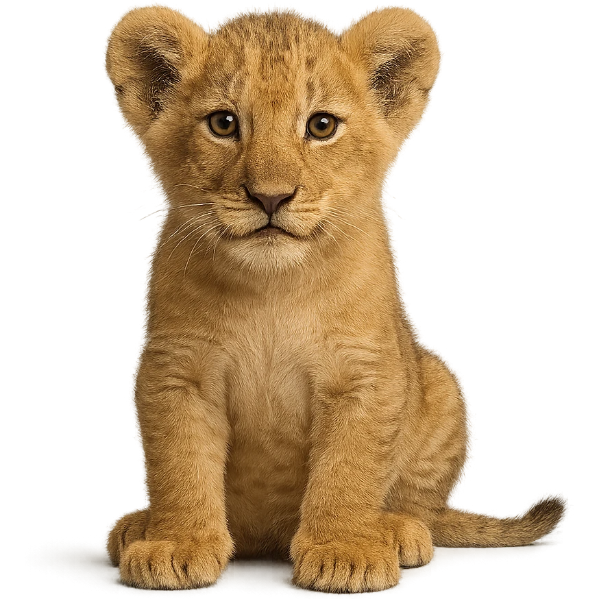 Lion cub emoji