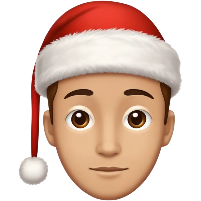 Lamine yamal with a christmas hat emoji