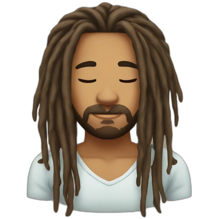 dreadhead-sleep-with-zzz emoji