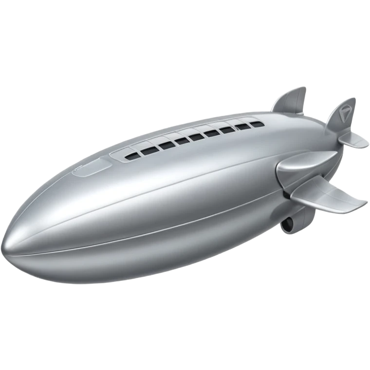 Silver Zeppelin emoji