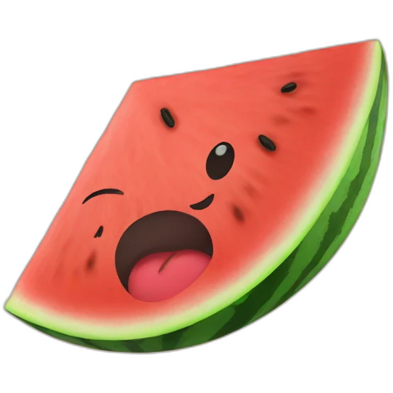 Watermelon emoji