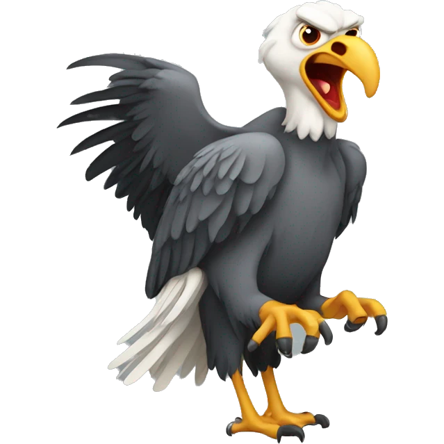 angry vulture emoji