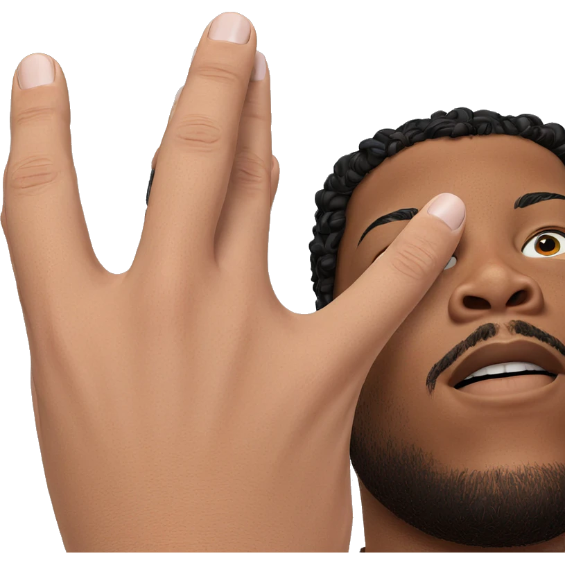 intimate male perspective shot emoji