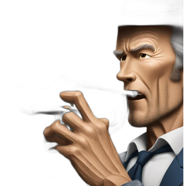 Clint eastwood playing trumpet emoji