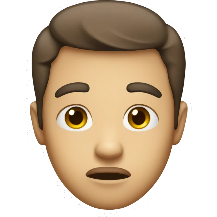 Doubt face emoji