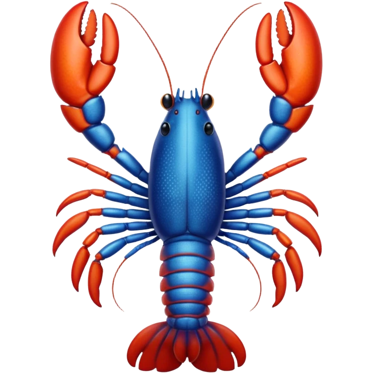 White lobster  emoji