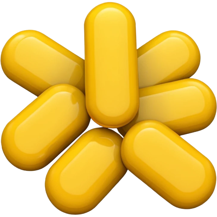 yellow medicines emoji