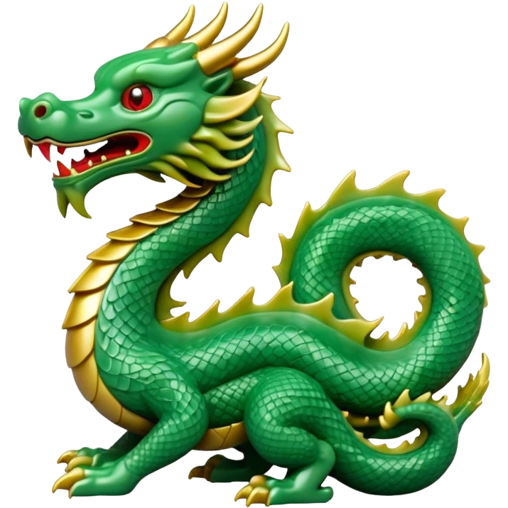 нефритовая китаская статуэтка дракона emoji