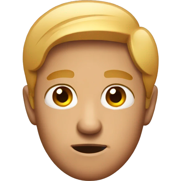 regular ios style emoji giving sideeye emoji