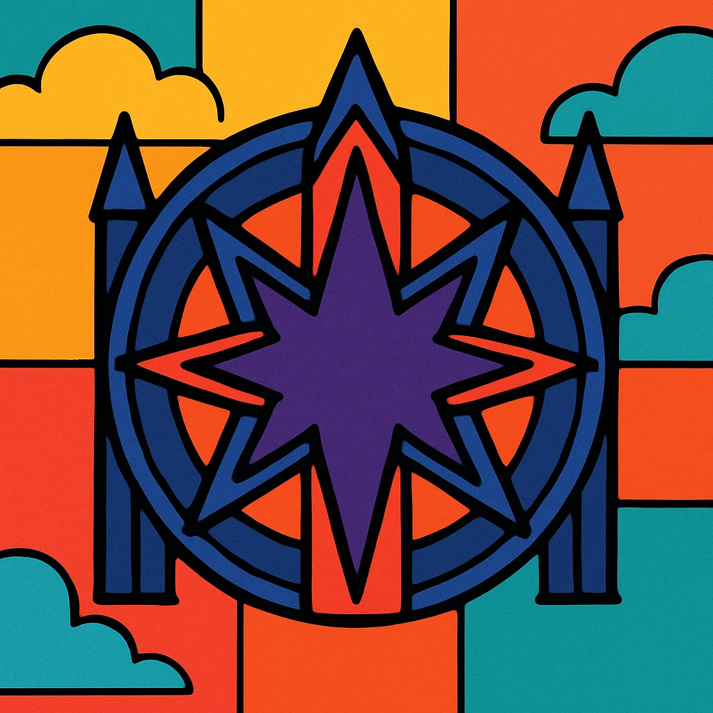 gothic star emoji