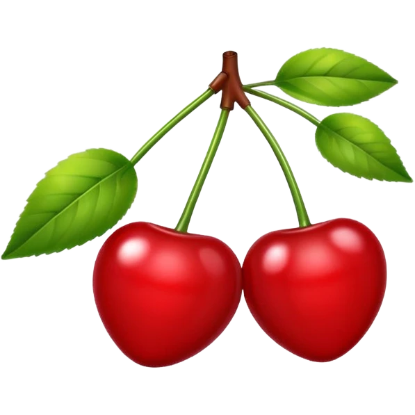 Cherries emoji