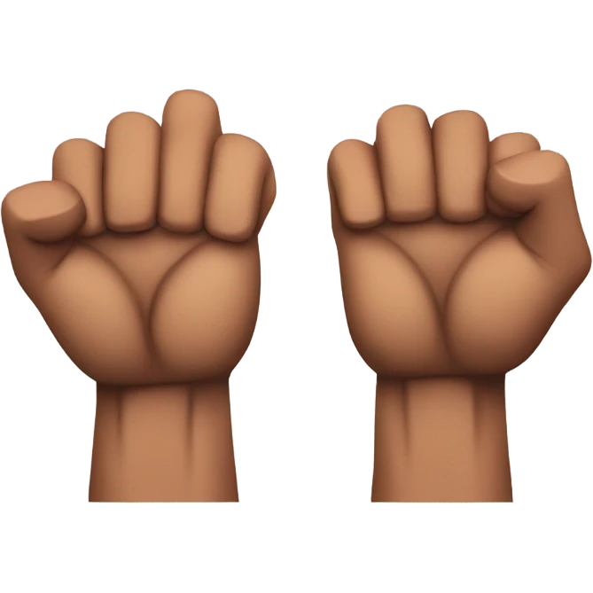muscle with shaka emoji