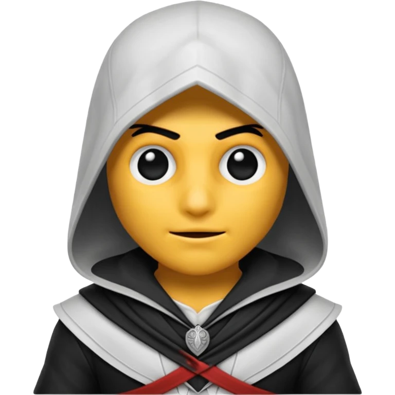 Assassin creed emoji smaler smaler and smaler and small size  emoji