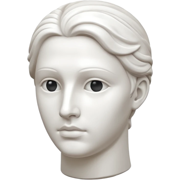 Sculpture head emoji