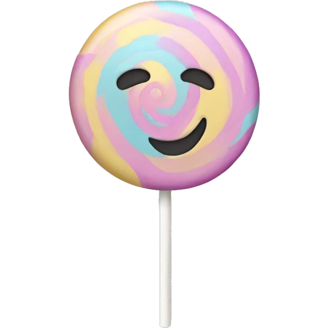 Pastel lollipop  emoji