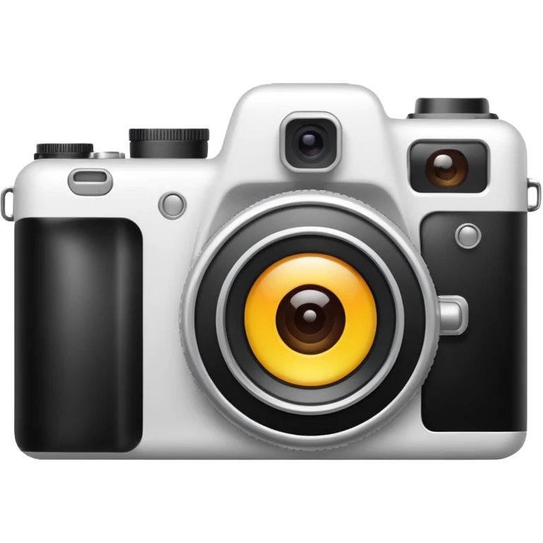white camera emoji