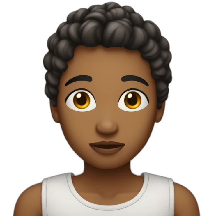 Someone say nothing Myriam in a text emoji