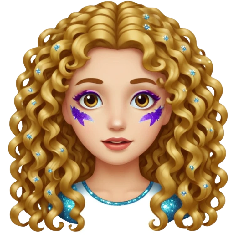 👩🏻‍🦱✨️ emoji