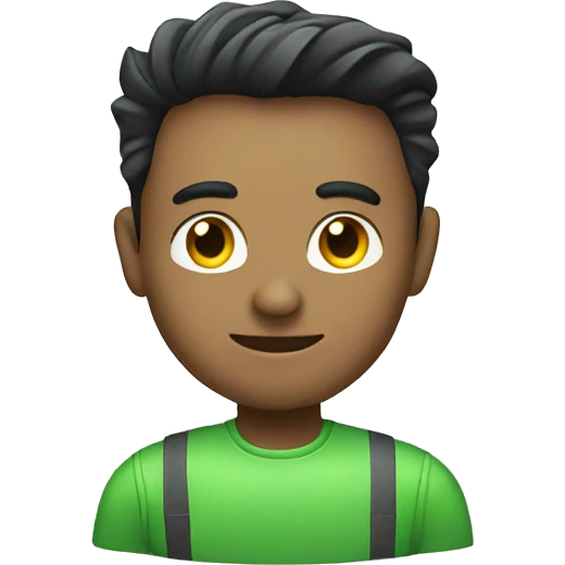 green tesla emoji