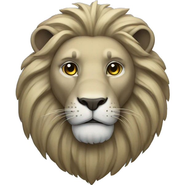 Blue lion  emoji