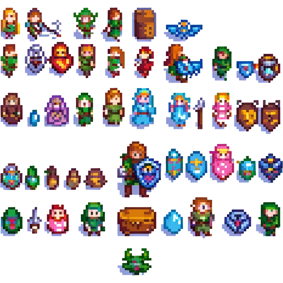 zelda characters emoji